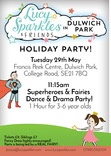 POSTER%20-%20%20Dulwich%20park%20-%20May%20Half%20Term