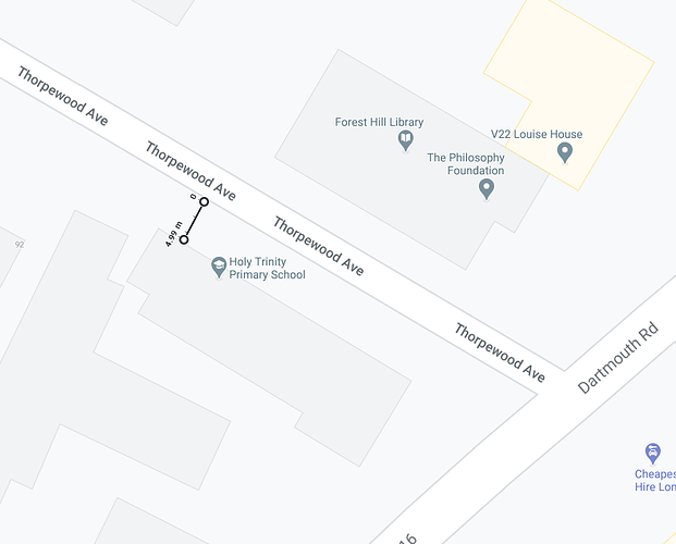 HolyTrinityClassroomDistance fromRoad