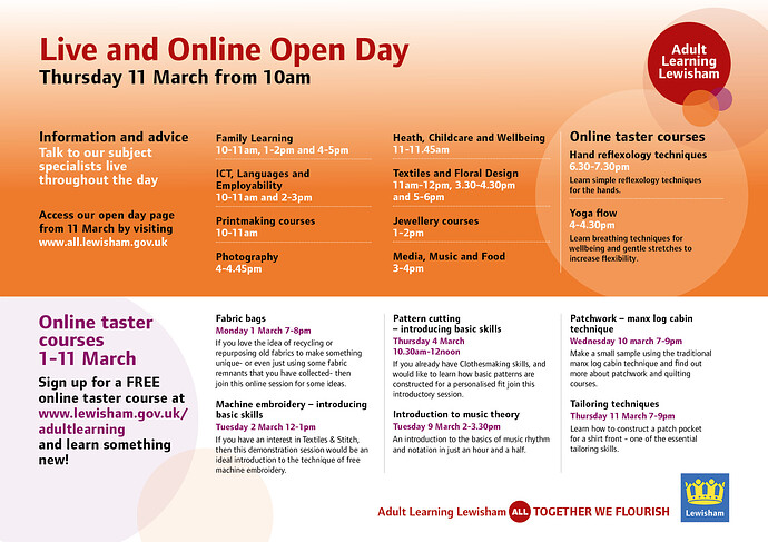 Online Open Day Leaflet_Back